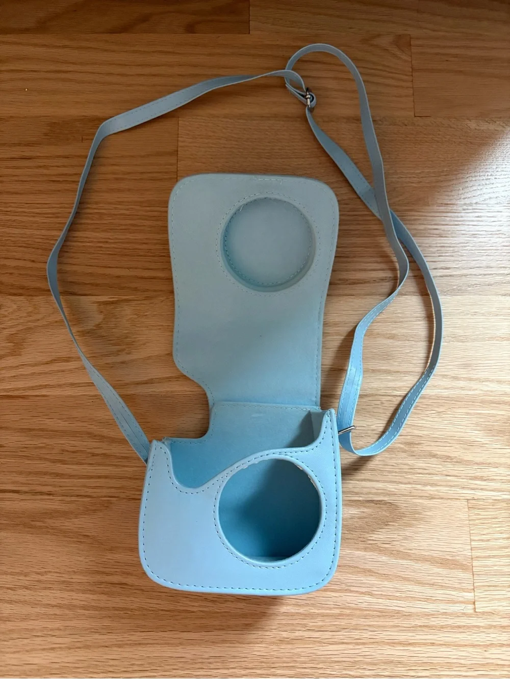 Fujifilm Instax Mini 7+ Instant Camera in Light Blue with Matching Case